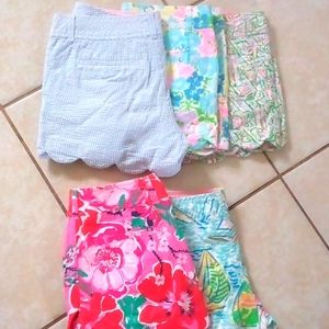5 pair lilly Pulitzer shorts